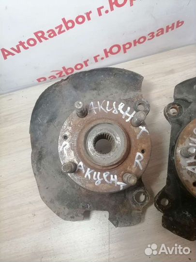 Поворотный кулак Hyndai Accent