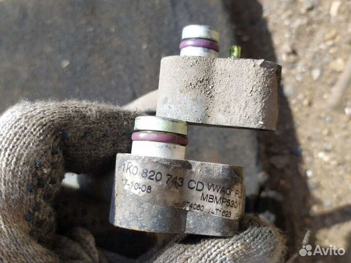 Трубки кондиционера skoda superb 2 л TDI