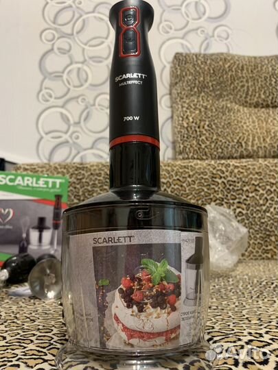 Блендер погружной Scarlett Новый Оригинал