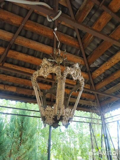 Люстра латунь ссср. Винтаж