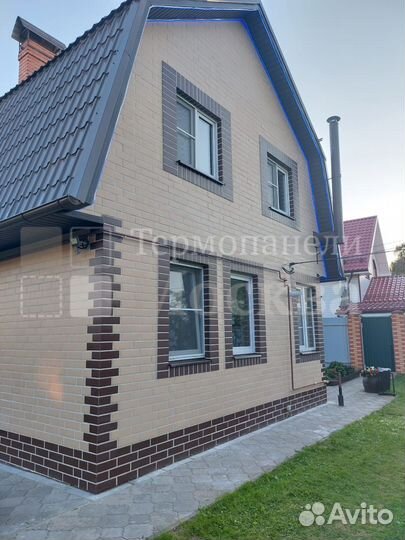 Фасадные термопанели с клинкерной плиткой