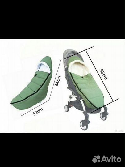 Демисезонный конверт в коляску