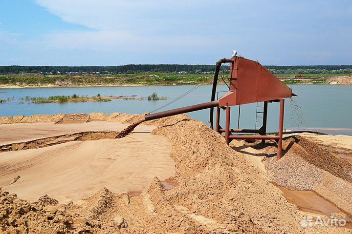 Песок для фундамента
