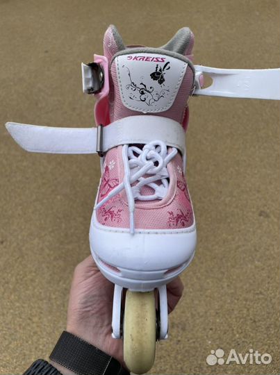 Ролики детские раздвижные с 26-29 размер