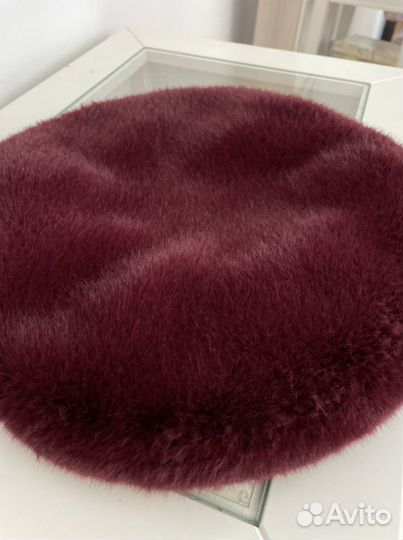 Берет шапка из экомеха