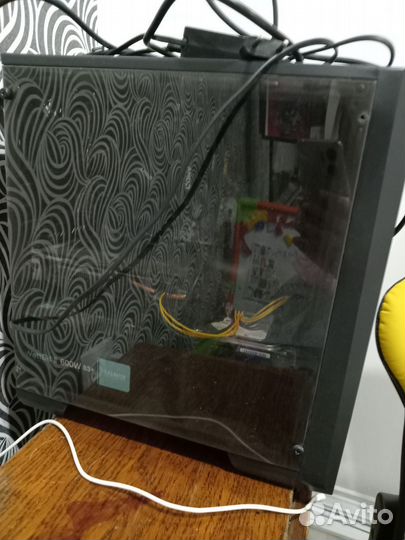 Мощный игровой компьютер с монитором оп-16gb