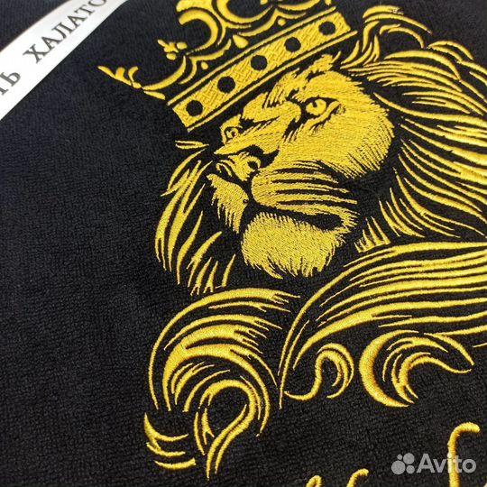 Халат с вышивкой