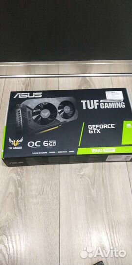 Видеокарта asus TUF gtx 1660 super