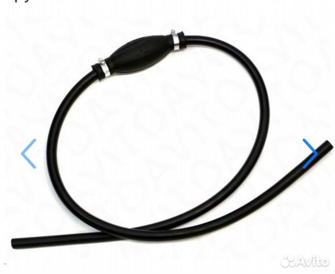 Груша перекачки топлива с шлангом