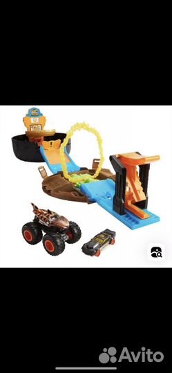 Автотрек Hot wheels трюковая арена