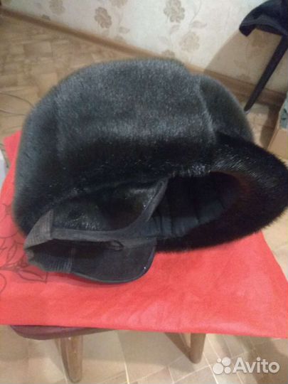 Мужская меховая кепка