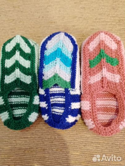 Следки вязаные ручной работы