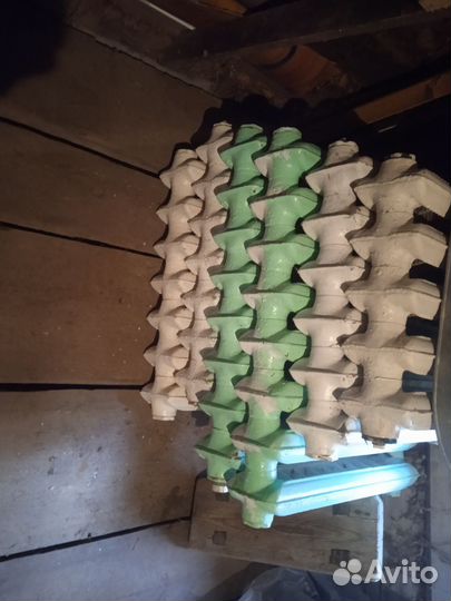 Котёл твердотопливный с чугуными батареями