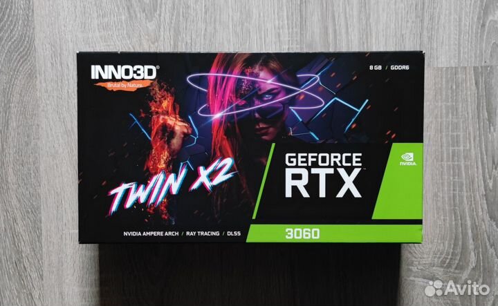 Inno3D GeForce RTX 3060 twin X2 8GB новая