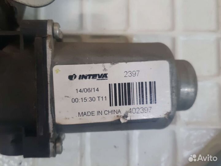 Стеклоподьемник задний правый хендай солярис 1