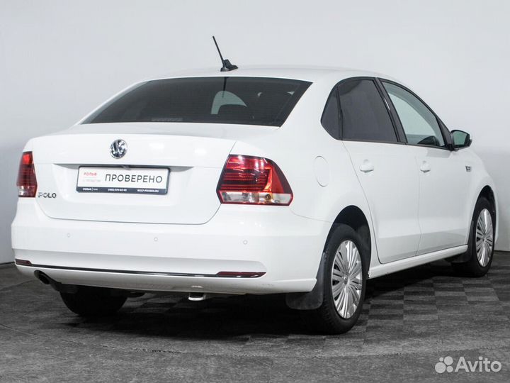 Volkswagen Polo 1.6 МТ, 2018, 61 800 км