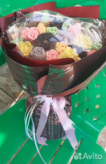 Шоколадные розы букет