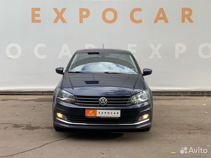Volkswagen Polo 1.6 AT, 2017, 125 032 км