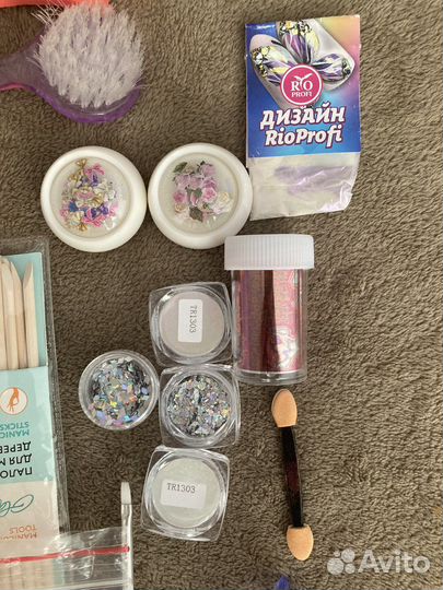 Маникюрный набор с лампой