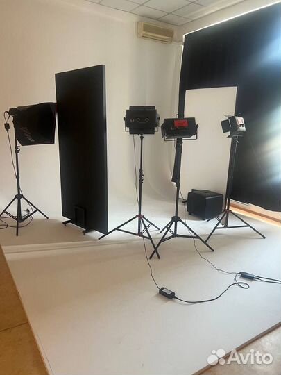 Фотостудия аренда белый фон циклорама