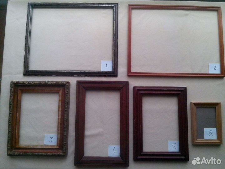 Рамки деревянные для фото и картин