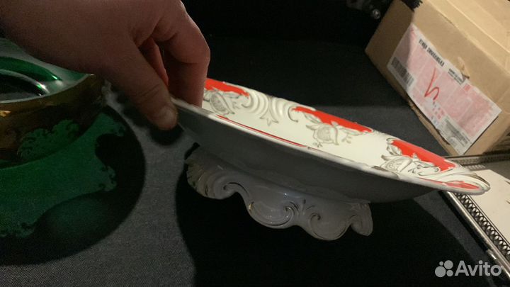 Старинная тарелка