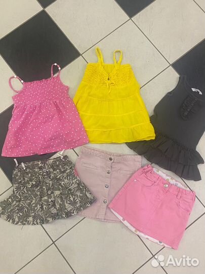 Вещи пакетом 104-110 18 шт