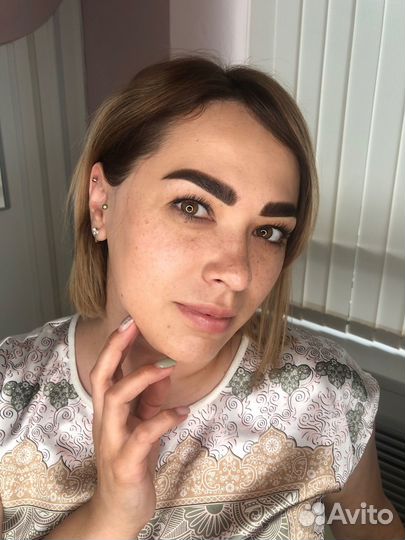 Перманентный макияж губ бровей век (татуаж)