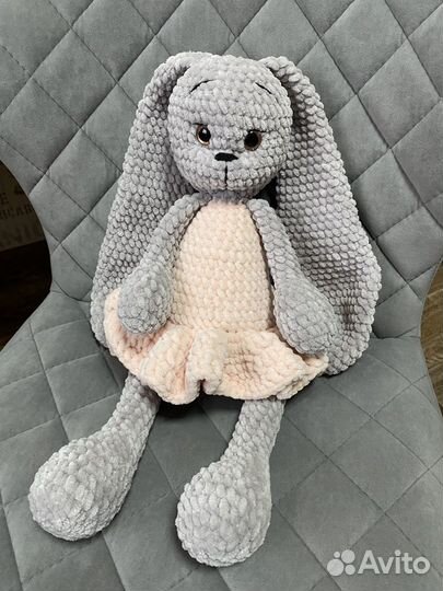 Плюшевые вязаные игрушки