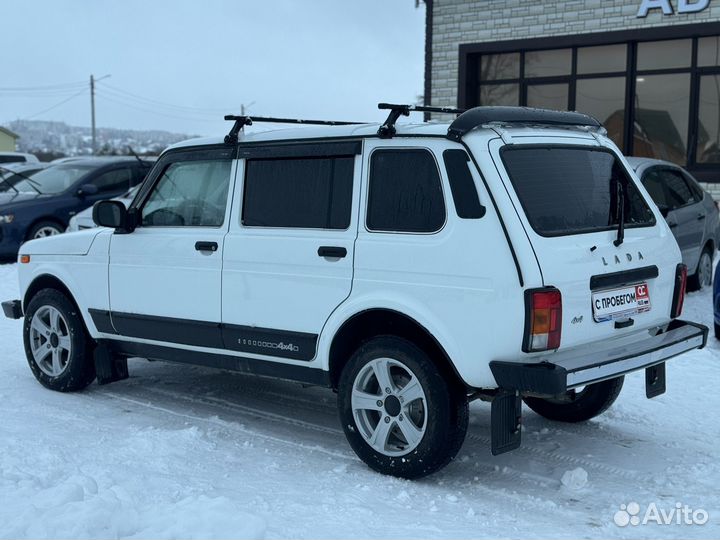 LADA 4x4 (Нива) 1.7 МТ, 2018, 70 536 км