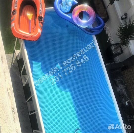 Каркасный бассейн Прямоугольный