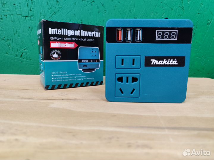 Инвертор для литиевых АКБ, Makita 220V