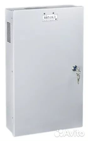 Блок питания 24В 3А под акб ббп-24-3