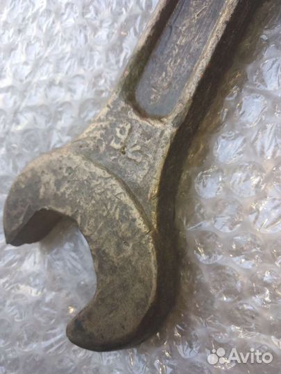 Латунный ключ 32 на 36 времён СССР