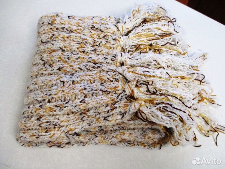 Шарф вязаный