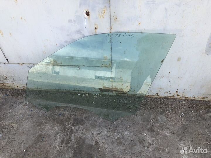 Стекло водительской двери, левой bmw х5 е70