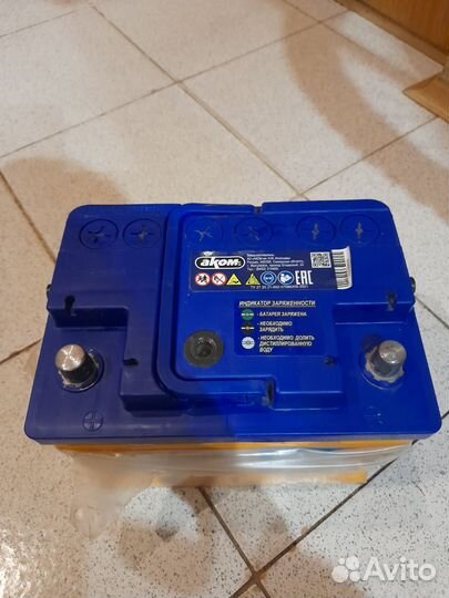 Аккумулятор автомобильный 60 ач