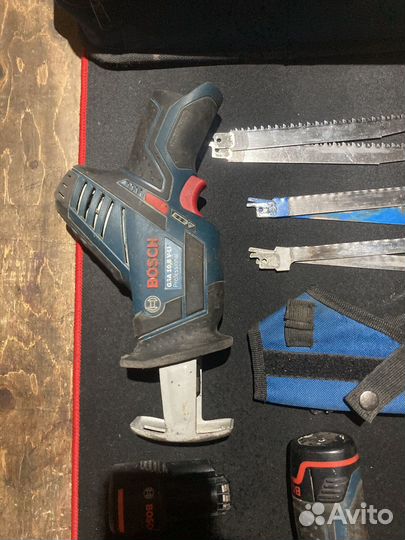 Bosch GSA 10,8V-Li+GDR 10,8-Li набор инструмента