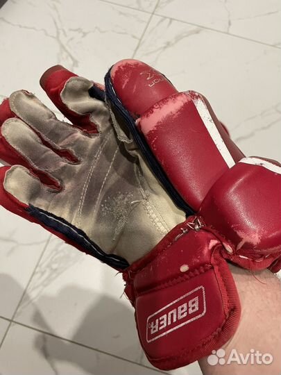 Краги хоккейные bauer 14