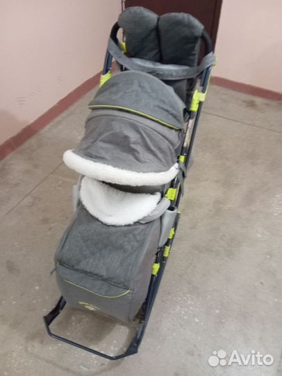 Санки коляска ника 7 3