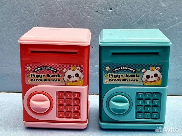 Детский сейф копилка