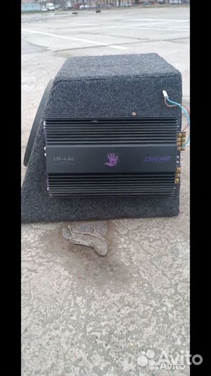 Сабуферы и усилитель