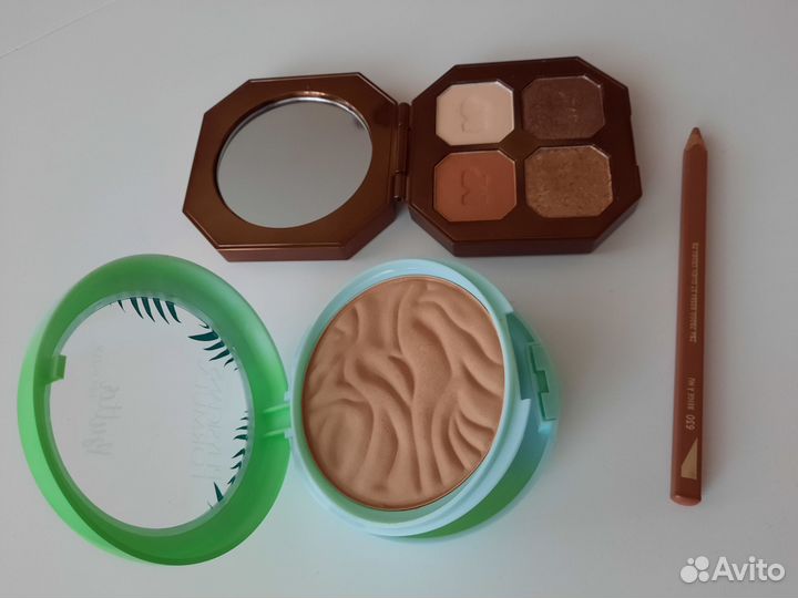 Бронзер Тени для век и карандаш для губ