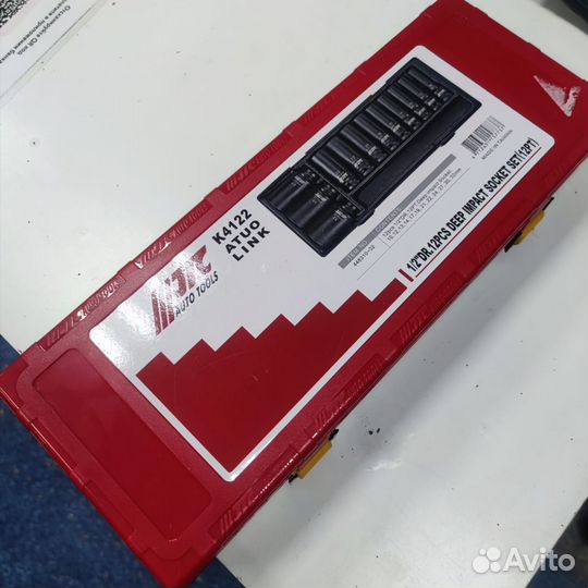 Набор головок торцевых 1/2