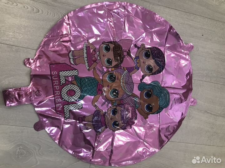 Шар воздушный фольгированный лол