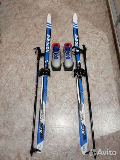 Беговые лыжи детские 130см