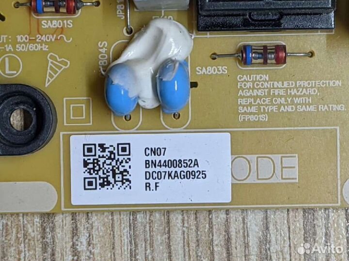 Плата питания Samsung BN44-00852