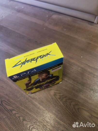 Cyberpunk 2077 ps4 steelbook коллекционное издание