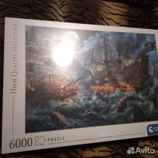 Пиратская битва 6000 clementoni