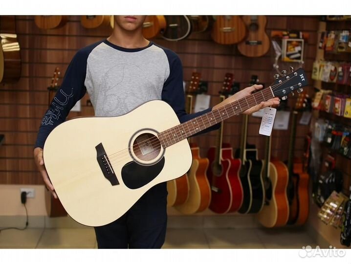 JET JD-255 OP - акустическая гитара, дредноут, цве